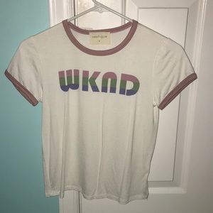WKND baby tee